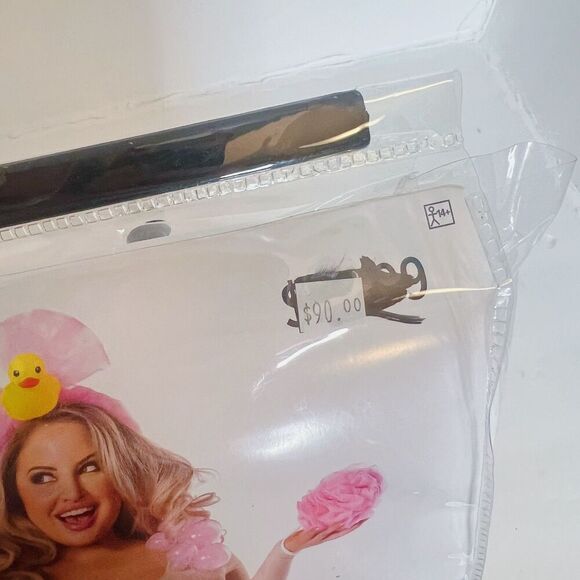 NWT Plus Bubble Bath Babe Halloween Costume Party Plus Size 1X Pink Girly - Picture 4 of 6